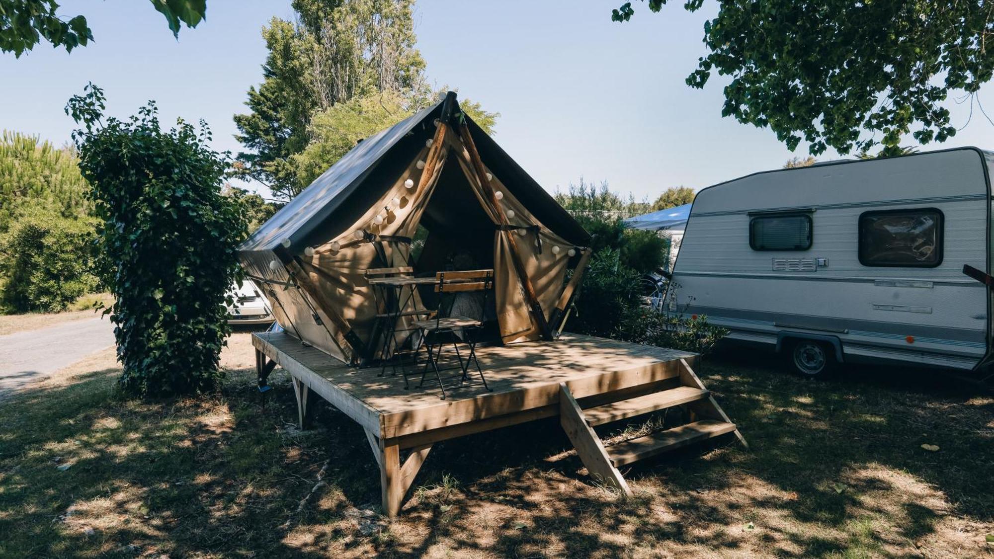 Camping La Pree Les Portes-en-Ré Szoba fotó